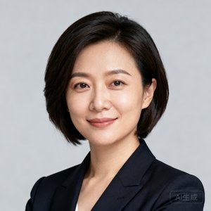 零售企业李总监，女性，干练短发，身着深色职业装的自然半身照